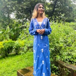 Azure Bloom - Kurti
