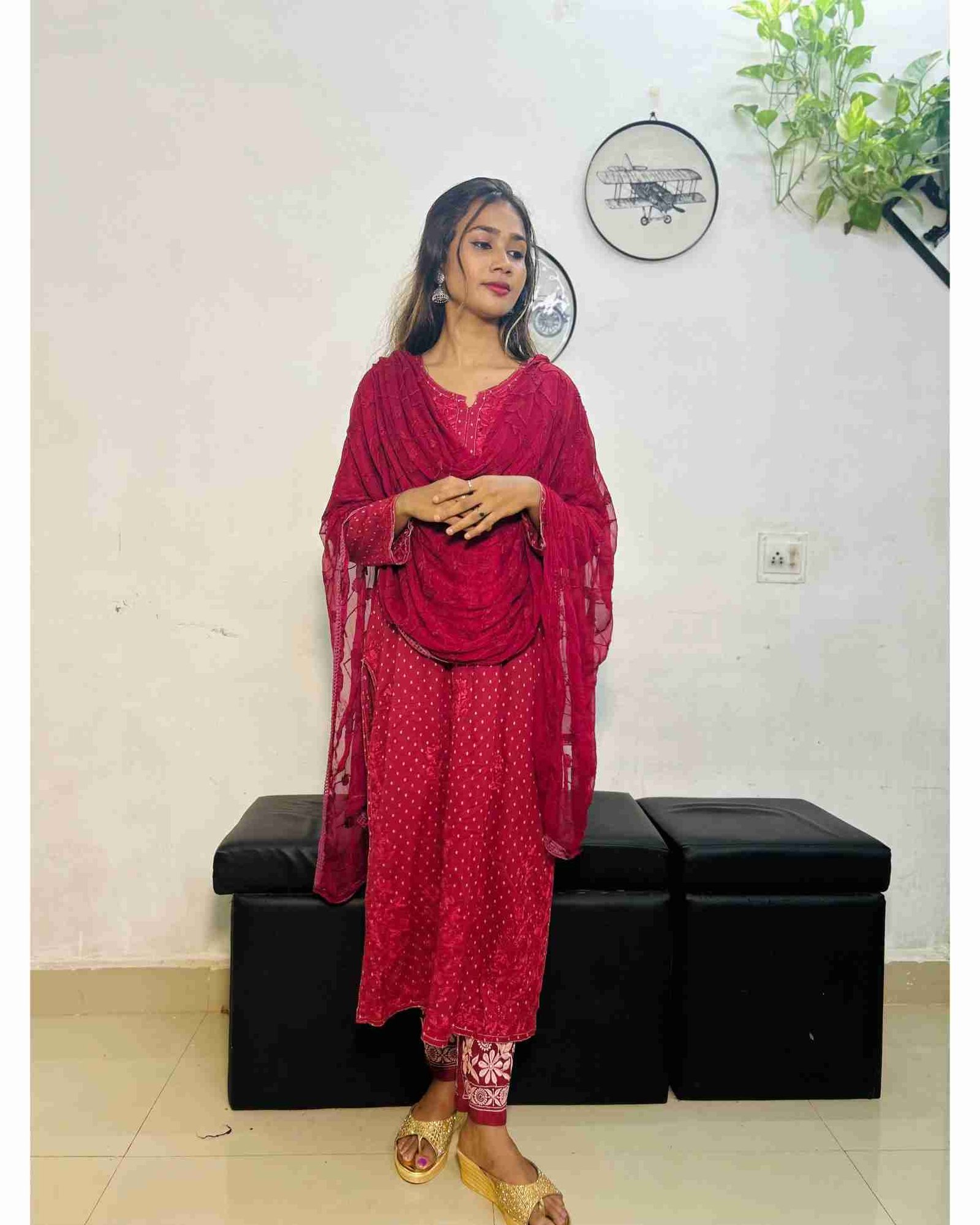 Chikankari Suit Set